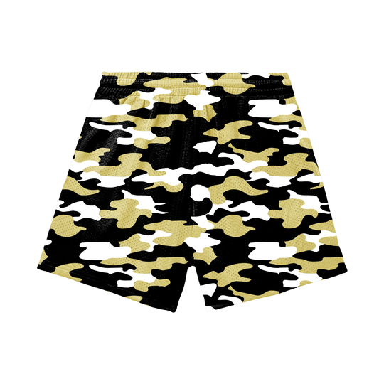 Adult Brimfield Inferno Softball Mesh Shorts Camo Edition (with inner liner)