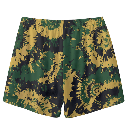 Adult TRYLAX Tie Dye Mesh Shorts (no inner liner)