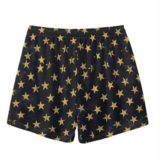Adult TRYLAX Flag Shorts - Black Edition (no inner liner)