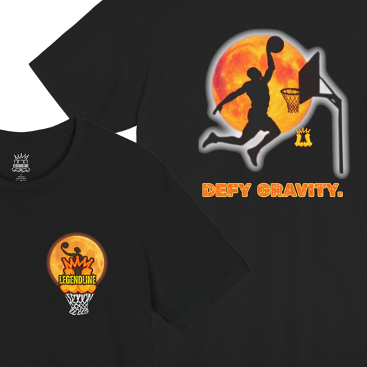Adult Unisex Defy Gravity Basketball T-Shirt