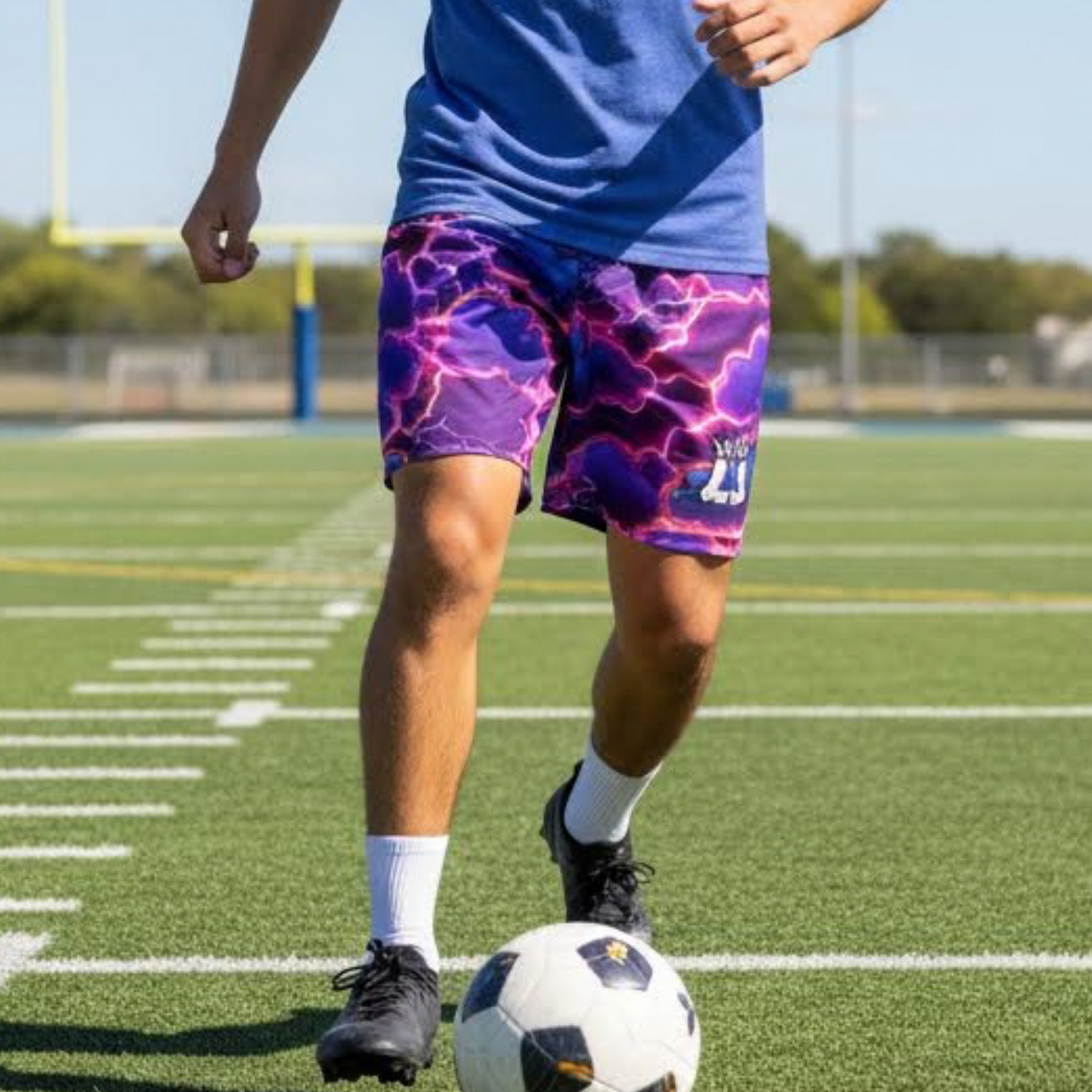 Adult Storm Clouds Unisex Mesh Sports Shorts