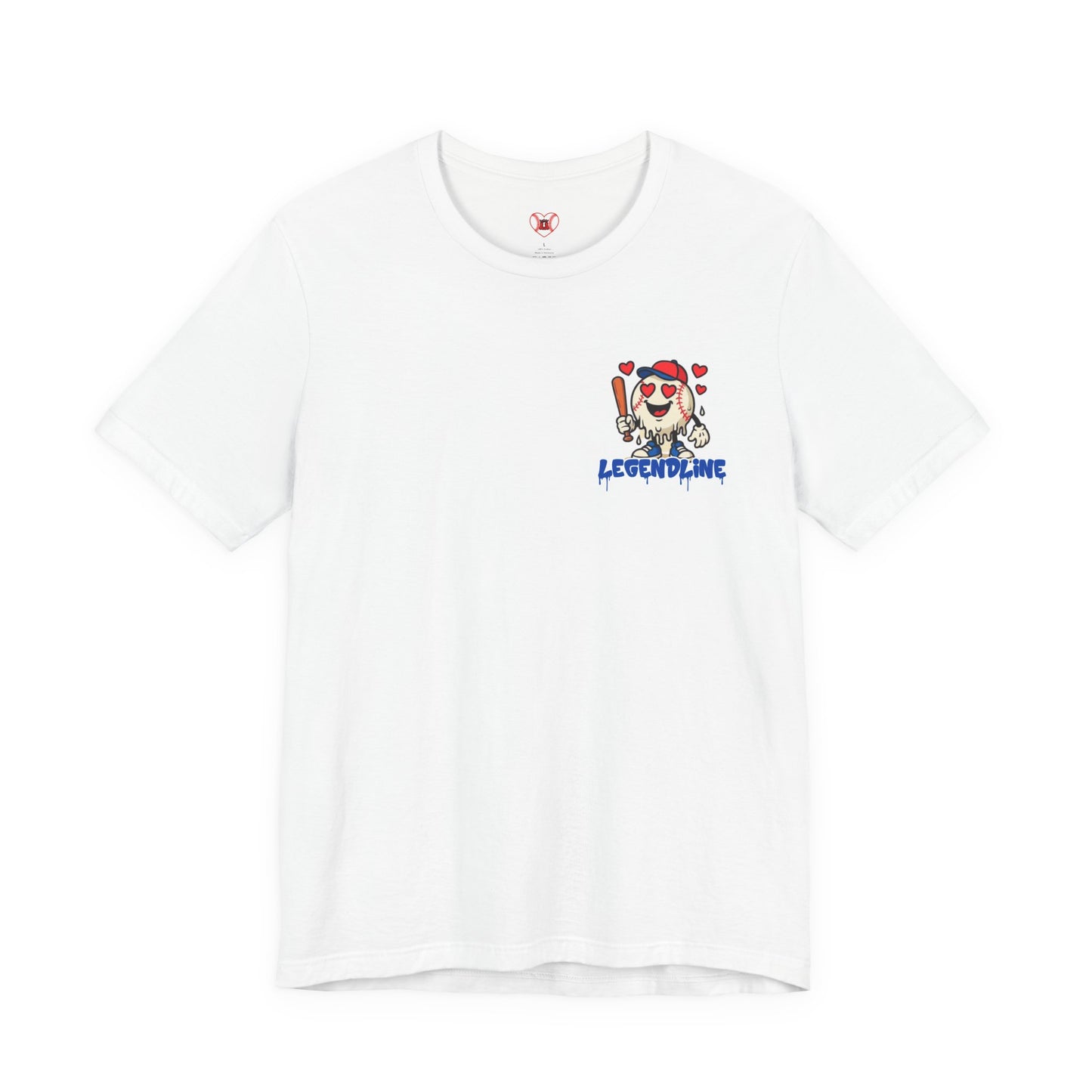 Adult Unisex Baseball Valentine's Baseball Season is My Love Language T-Shirt