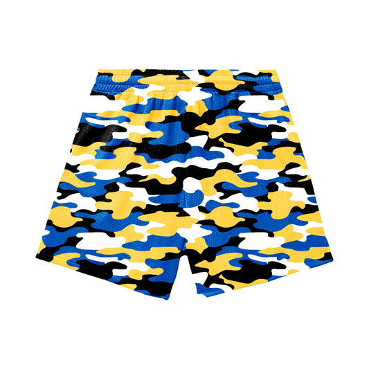 Adult Brimfield Beasts Mesh Shorts - Camo (with inner liner)
