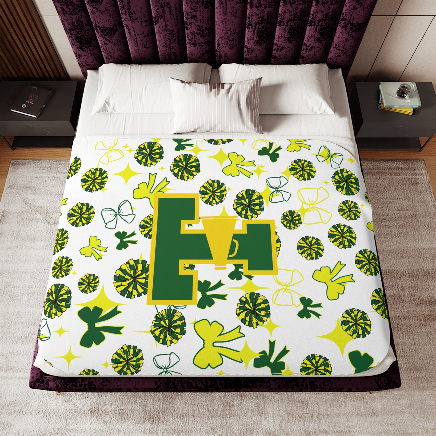 Tantasqua Cheer Sherpa Blanket