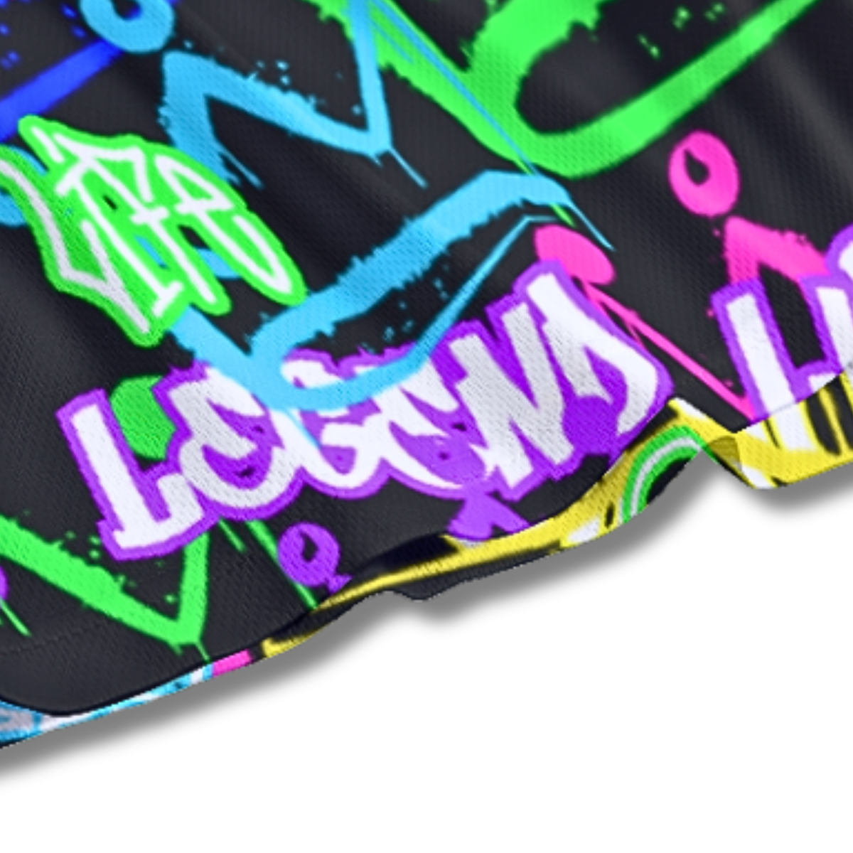 Adult Mesh Shorts - LegendLife Crown Print
