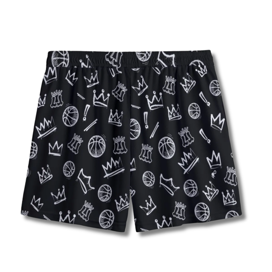 Youth Graffiti Basketball Shorts