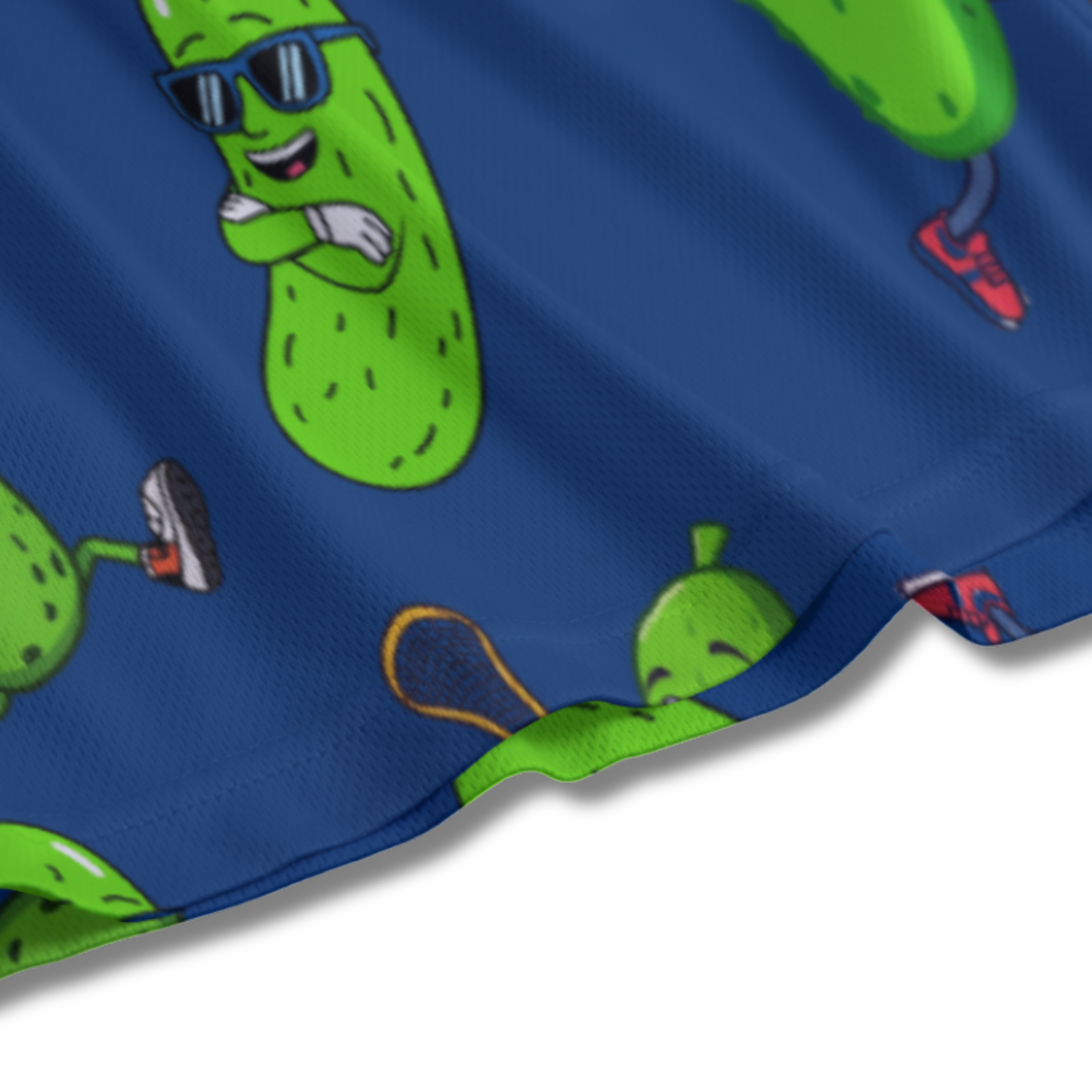 Youth Multi-Sports Pickle Mesh Shorts - Navy Blue Edition