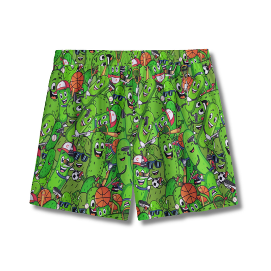 Youth Pickle & Sports Lovers Mesh Shorts