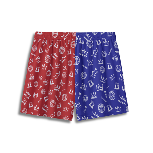 Youth Basketball Crowns & Kings America Mesh Shorts
