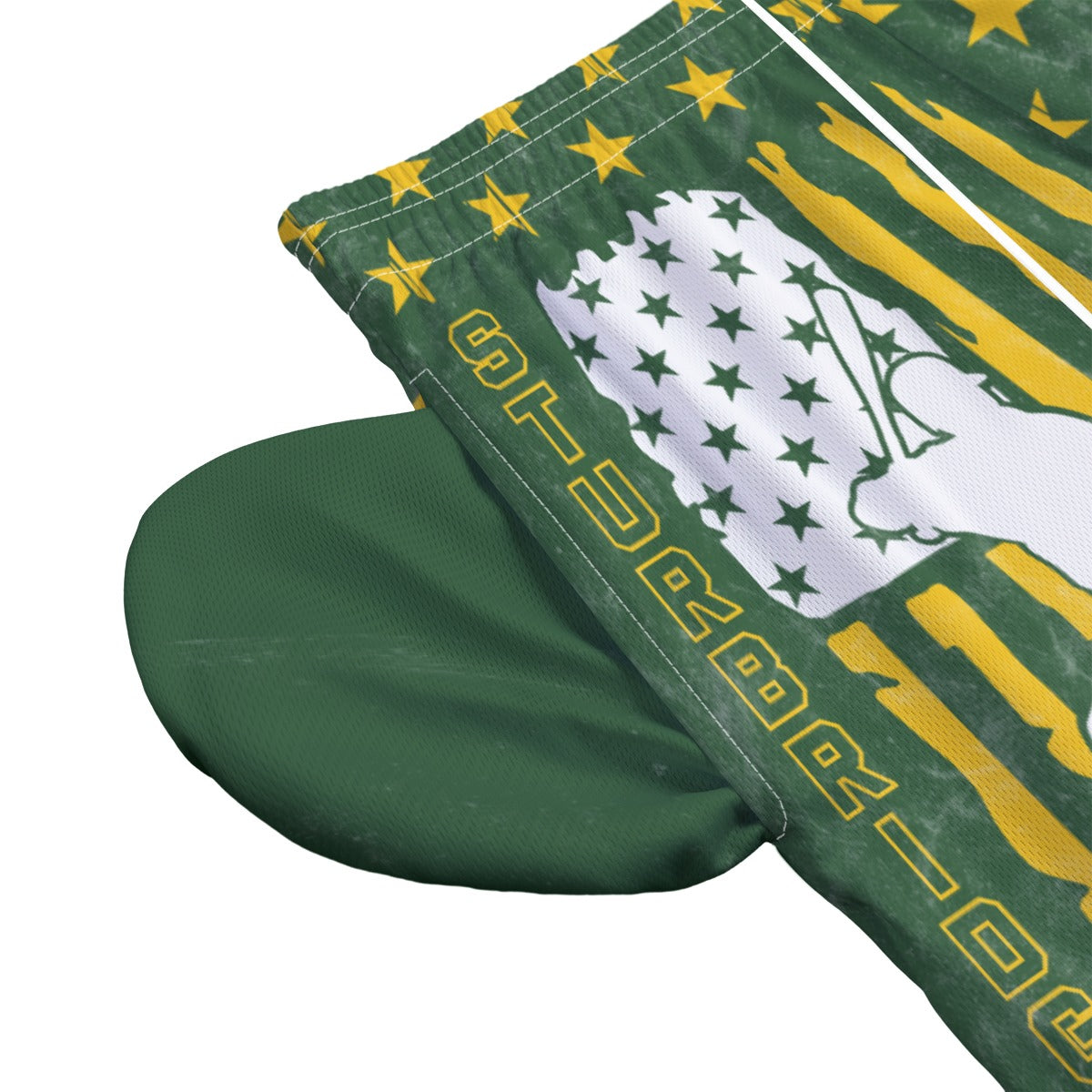 Adult Sturbridge Little League Baseball Shorts - Flag, Vintage Yellow Edition (no inner liner)