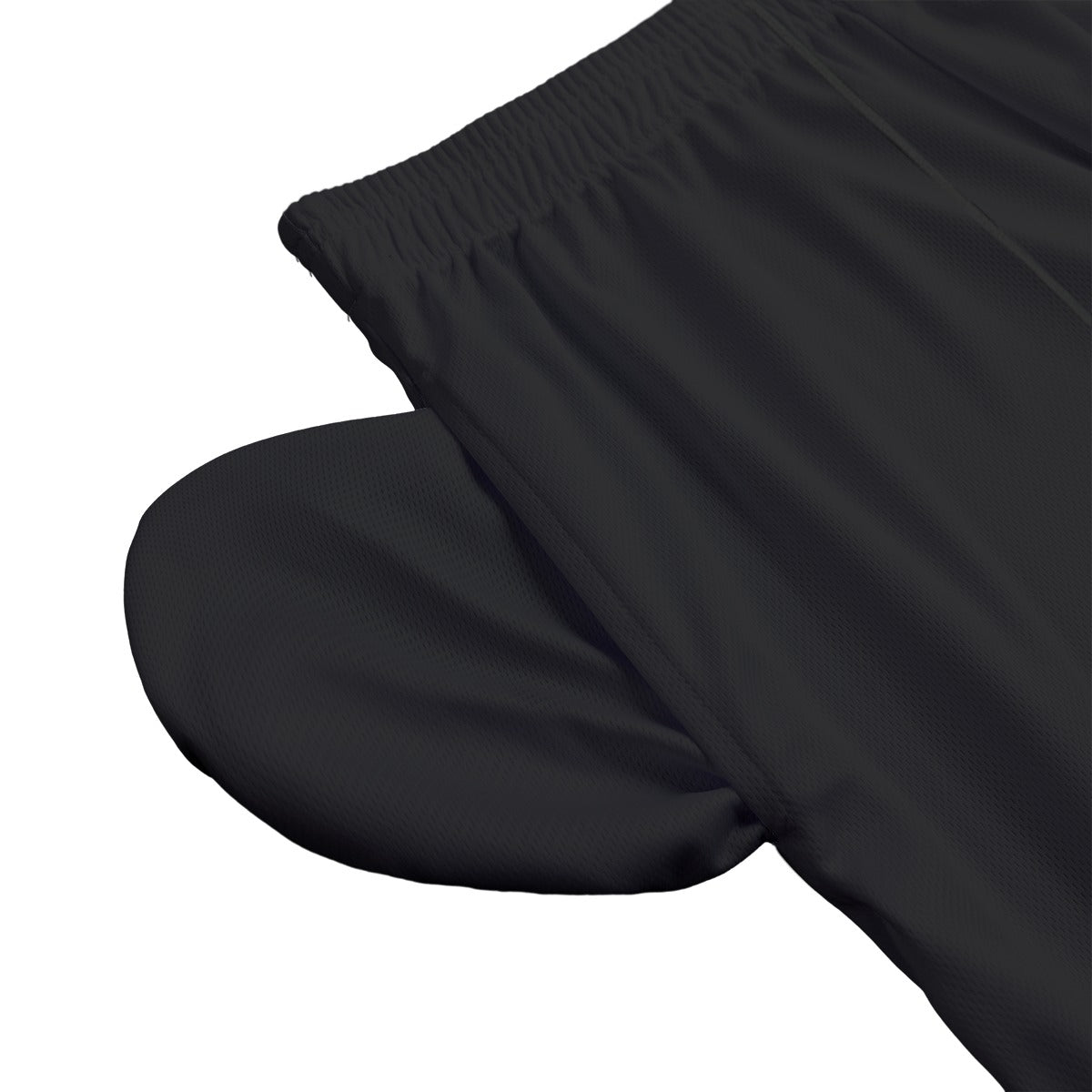 Teen/Adult Sturbridge Soccer Mesh Shorts - Black (no inner liner)