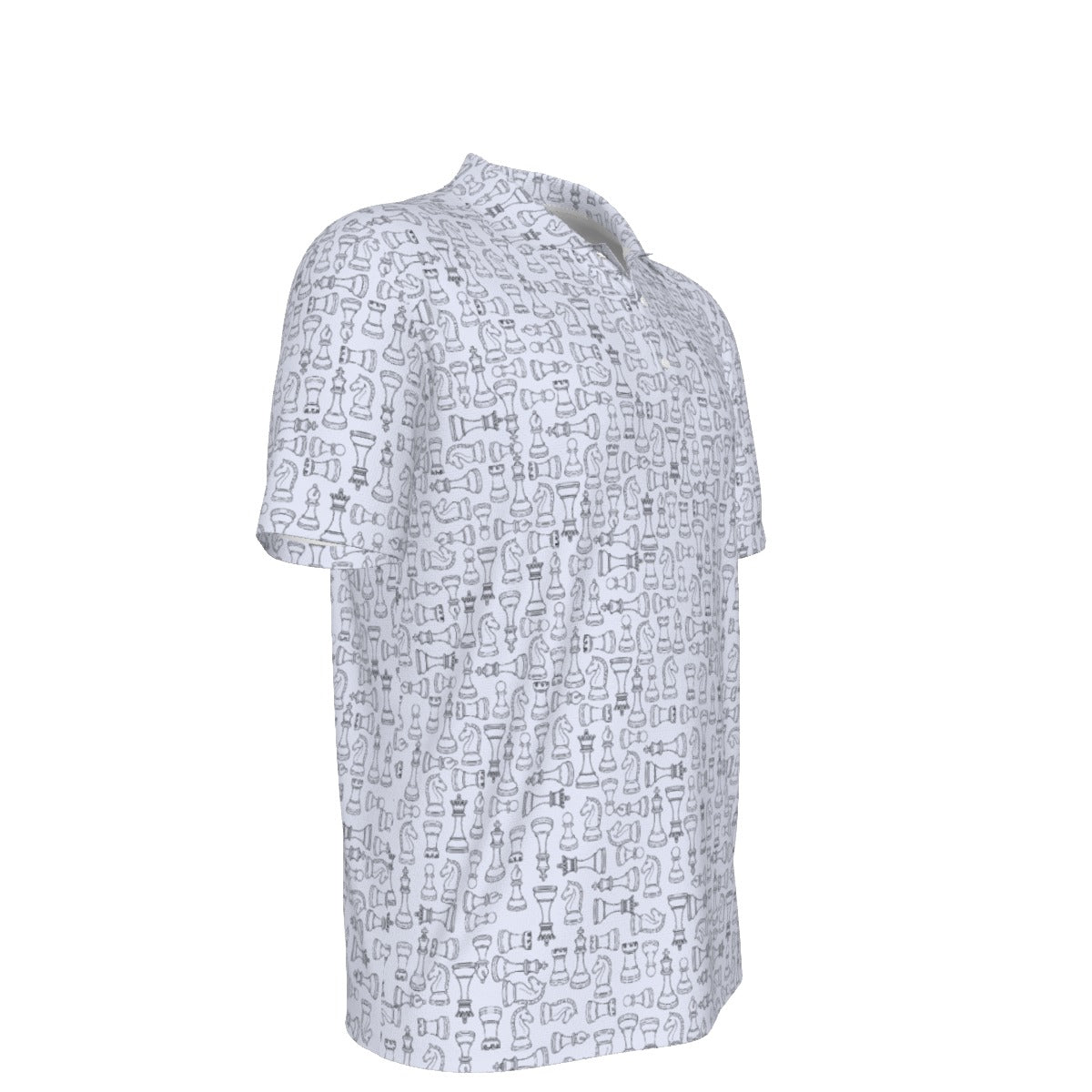 Men's Checkmate Polo Shirt for Chess Lovers