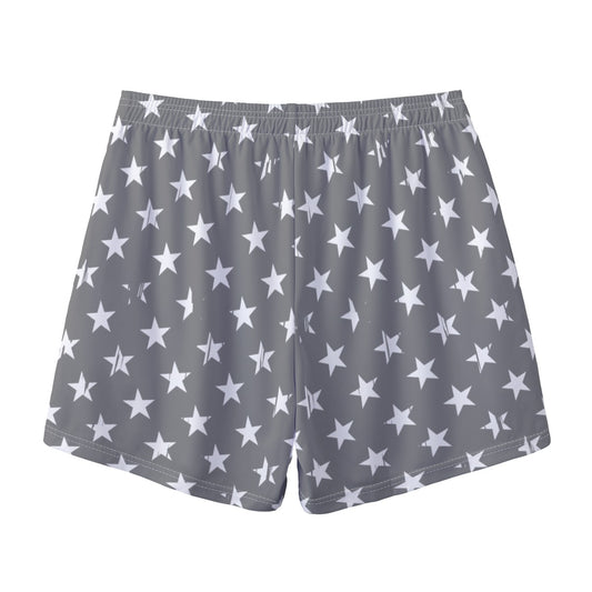 Adult Quaboag Baseball American Flag Mesh Shorts