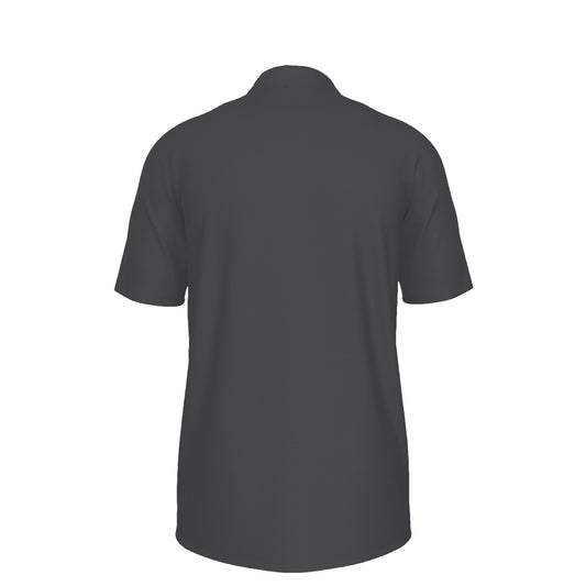 Adult Quaboag Baseball UV Protection Polo-Dark Gray