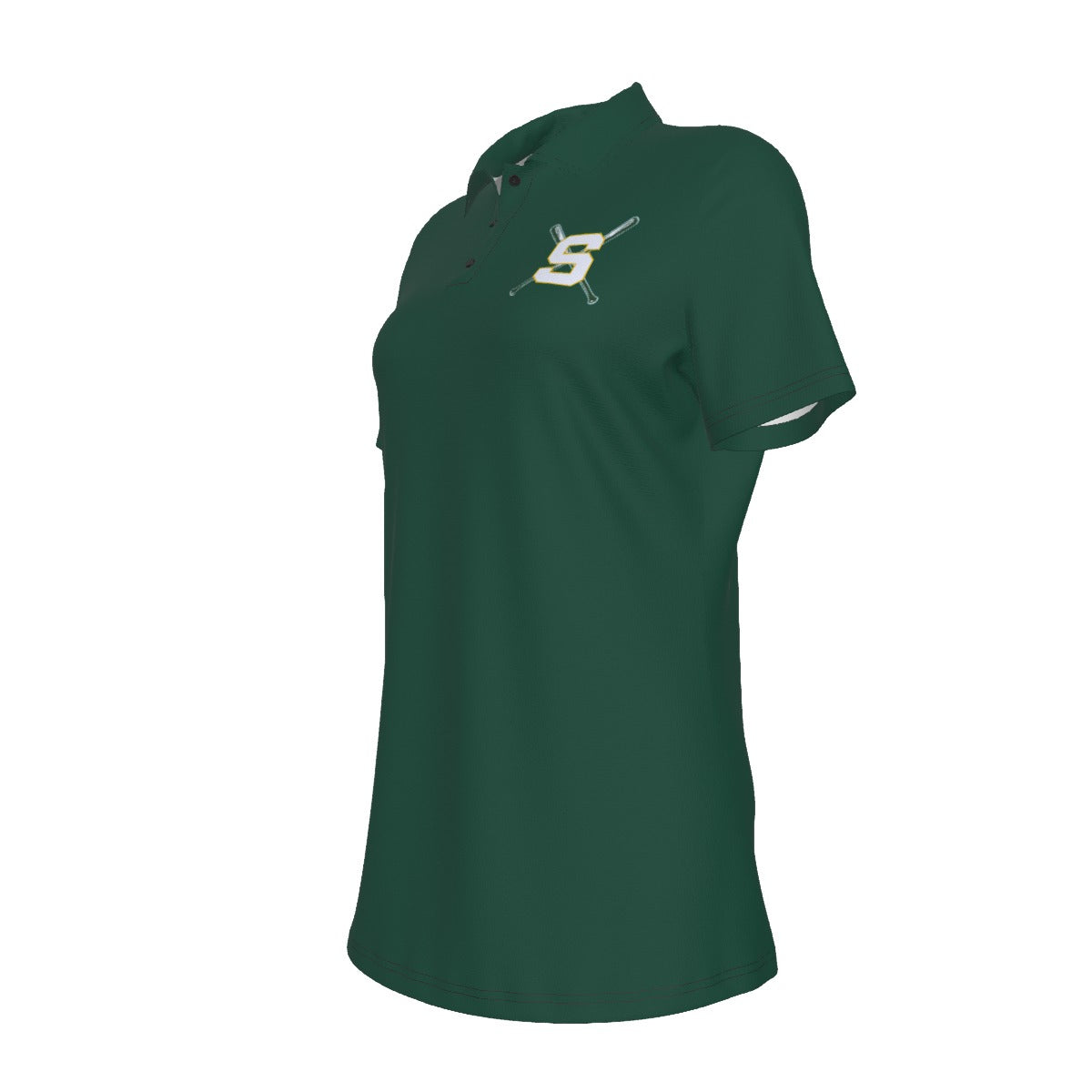 Women's Sturbridge Little League Baseball UV Protection Polo - Green Edition (Not Personalized)