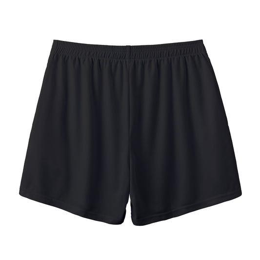 Teen/Adult Sturbridge Soccer Mesh Shorts - Black (no inner liner)