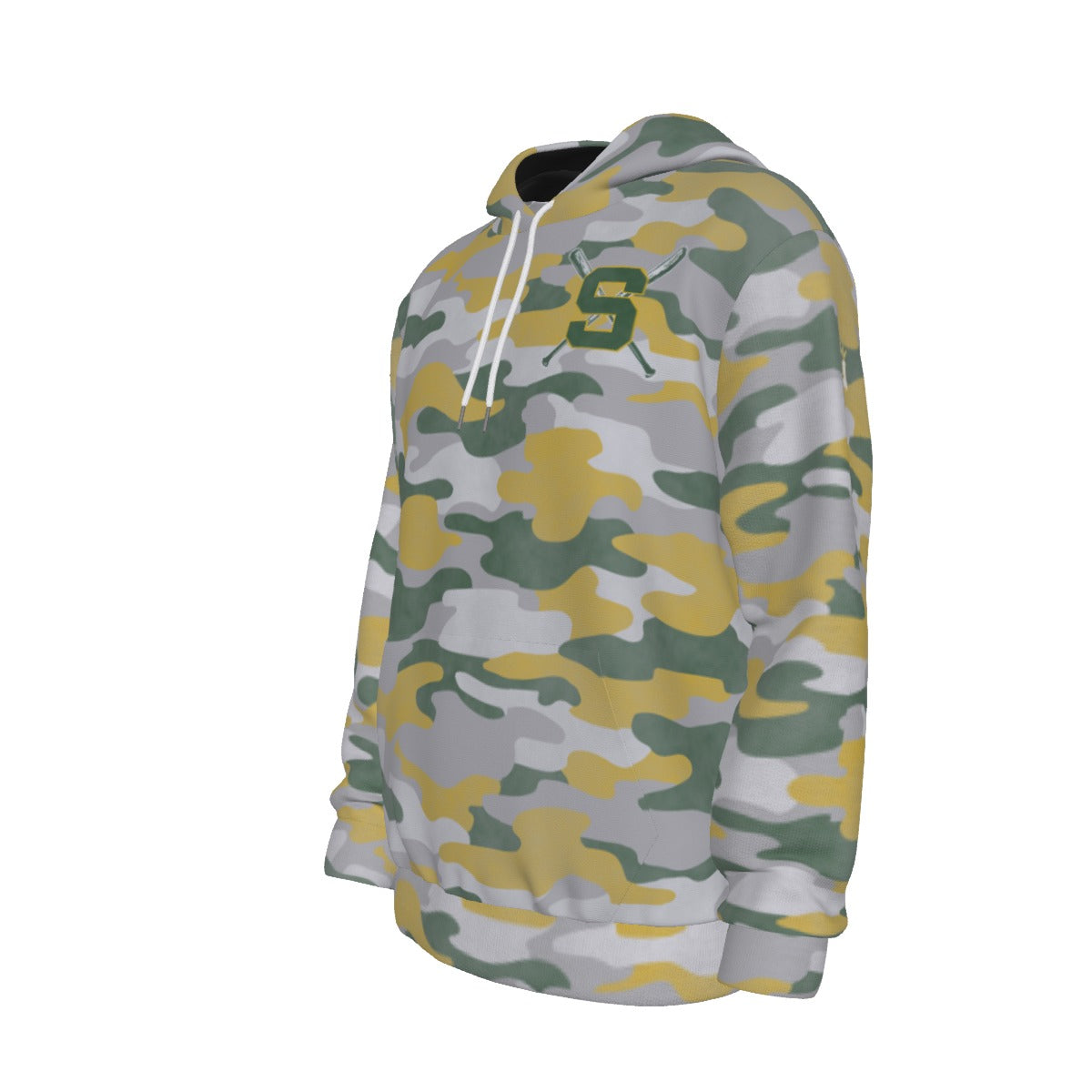 Adult Sturbridge Little League Baseball Vintage Camo Hoodie (Non-Personalized)