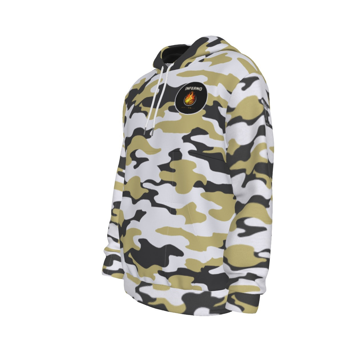 Adult Brimfield Softball Inferno Camo Hoodie (Non-Personalized)