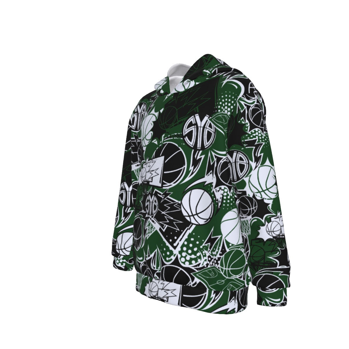 Youth Sturbridge Youth Basketball Hoodie - Design 1