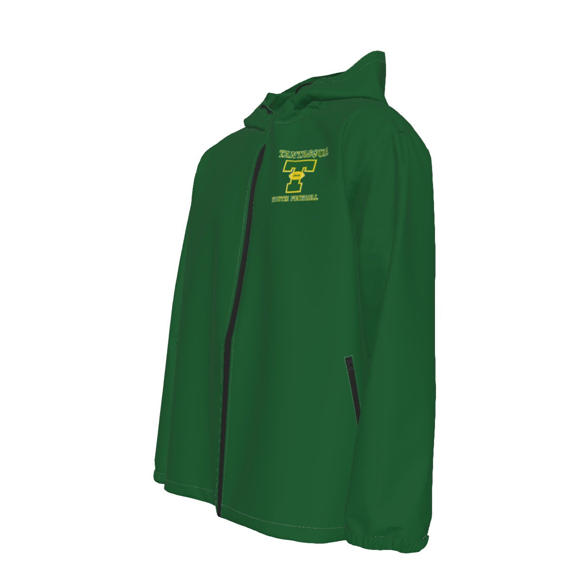 Adult Unisex Full Zip Tantasqua Youth Football Windproof Jacket - Not Personalized