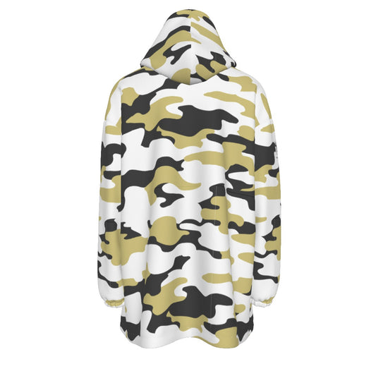 Adult Brimfield Inferno Softball Blanket Hoodie - Camo Edition