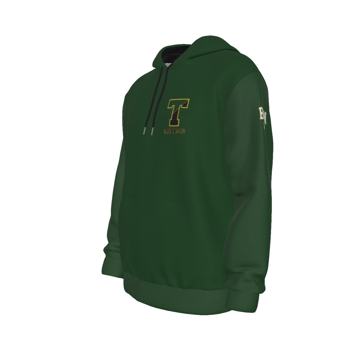 Adult TRYLAX American Flag Hoodie (Personalized)