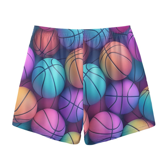 All-Over Print Adult Basketball Mesh Shorts