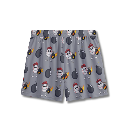 Youth "Dropping Bombs" Baseball Mesh Shorts