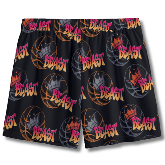 Youth Beast-Mode Basketball Mesh Shorts