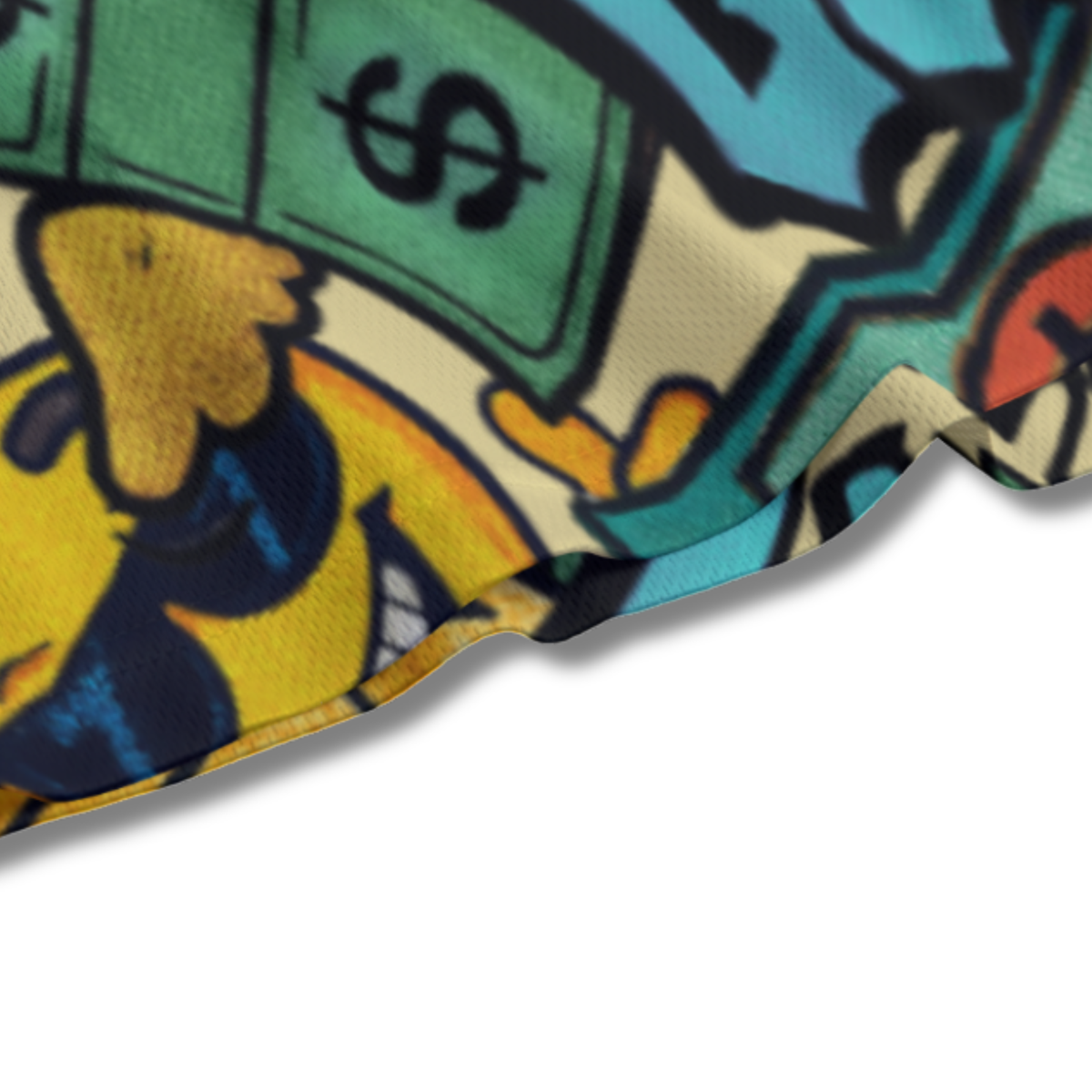Youth Mesh Shorts - Legends Cash Money Edition