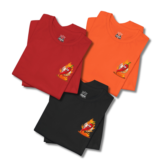 Adult "Throwing Heat" Baseball T-Shirt