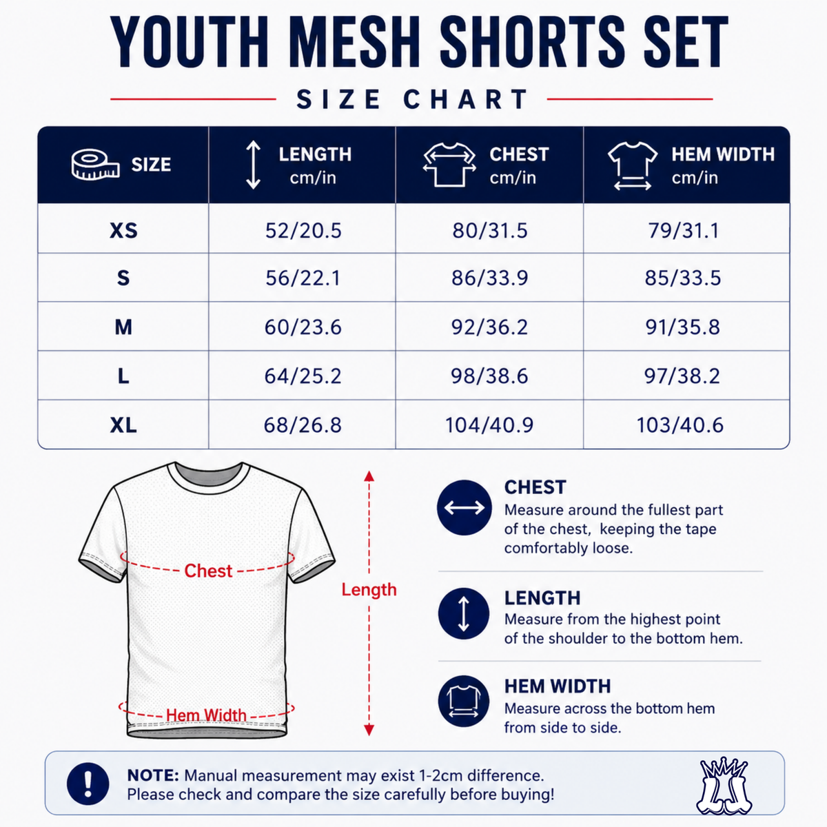 Boys Hockey Mesh Shorts and T-Shirt Set