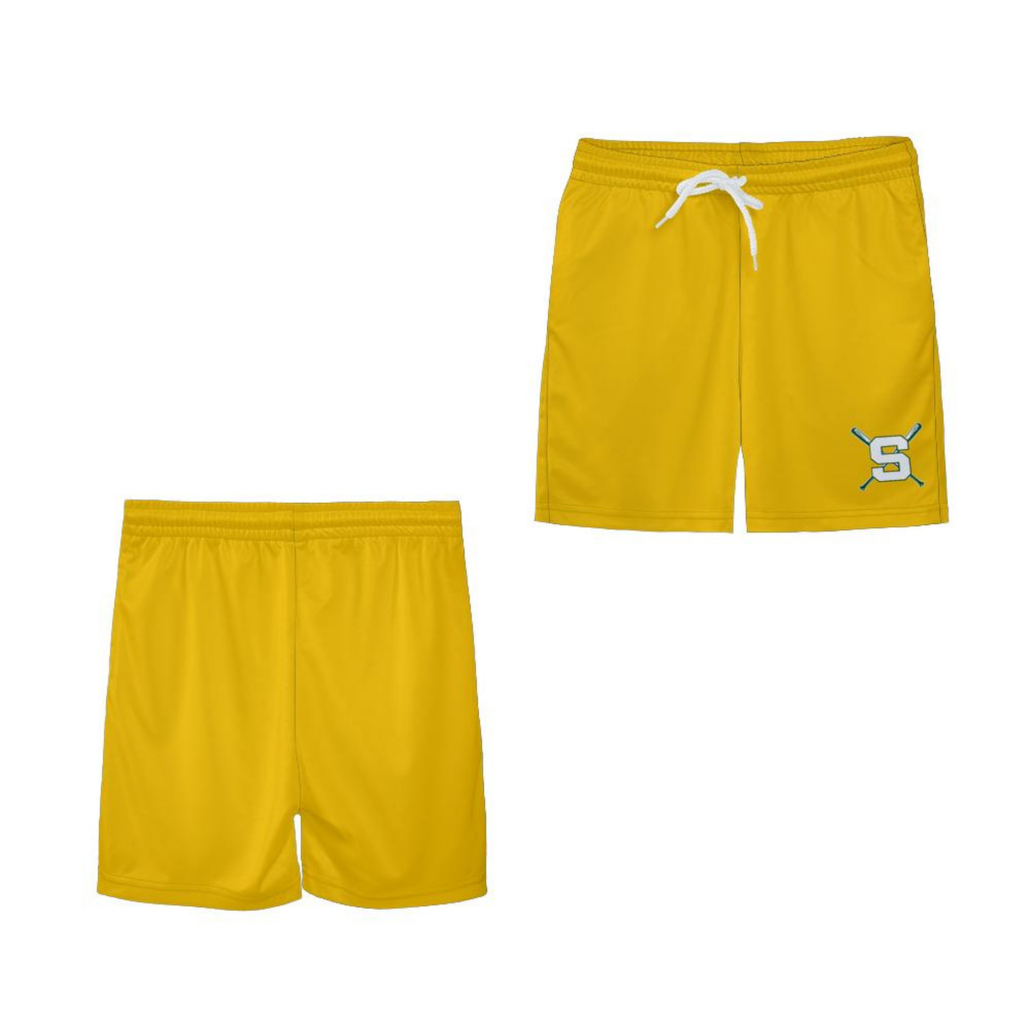 Youth Sturbridge Little League Baseball Shorts - Gold Edition