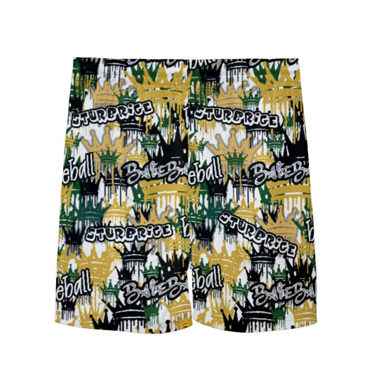 Youth Sturbridge Little League Baseball Shorts - Graffiti Edition 1