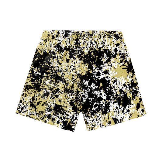 Adult Brimfield Inferno Softball Mesh Shorts Paint Splatter Edition 2 (with inner liner)