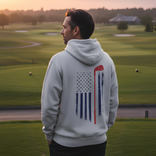 Adult Patriotic Golf Hoodie