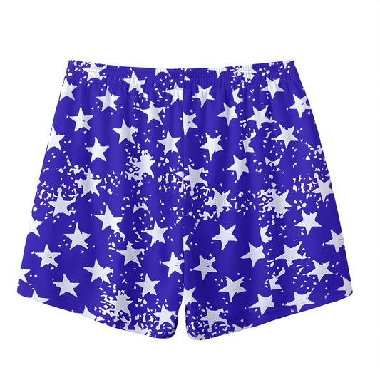 Baseball American Flag Unisex Mesh Shorts
