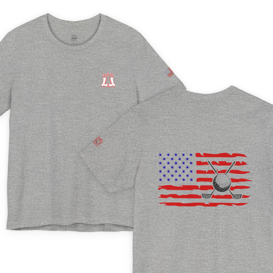 Adult Patriotic Golf T-Shirt
