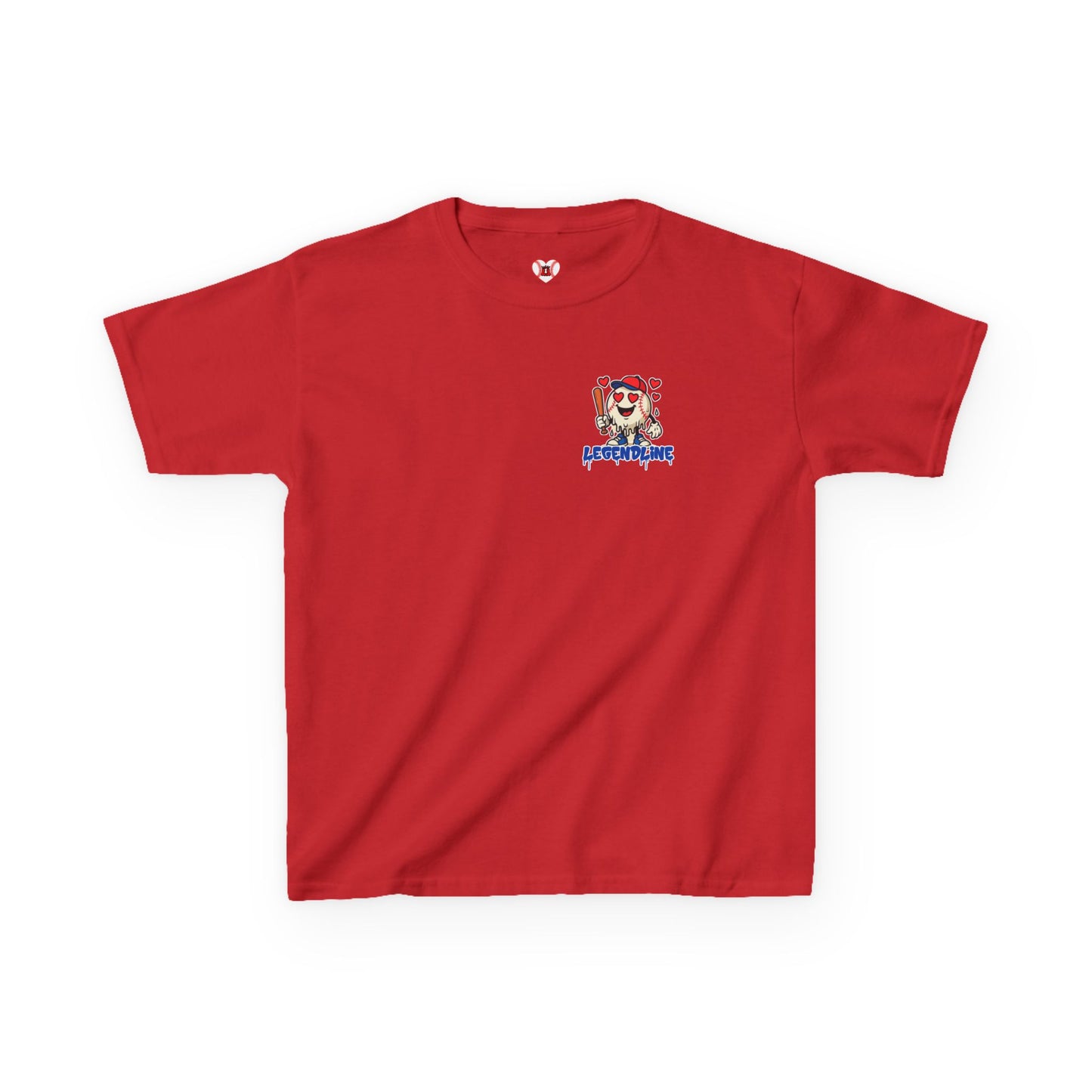 Youth Unisex Baseball Valentine's Sports T-Shirt, Baseball Season is My Love Language