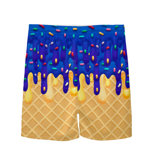 Youth Brimfield Beasts Baseball Ice Cream Drip Mesh Shorts