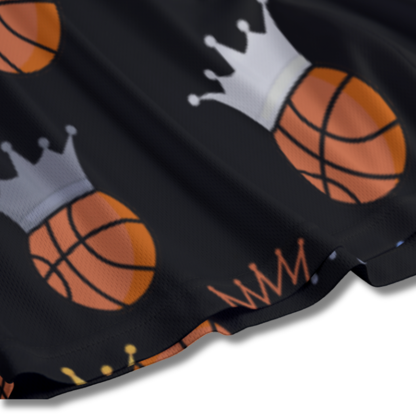 Youth Basketball Rebound Kings Mesh Athletic Shorts