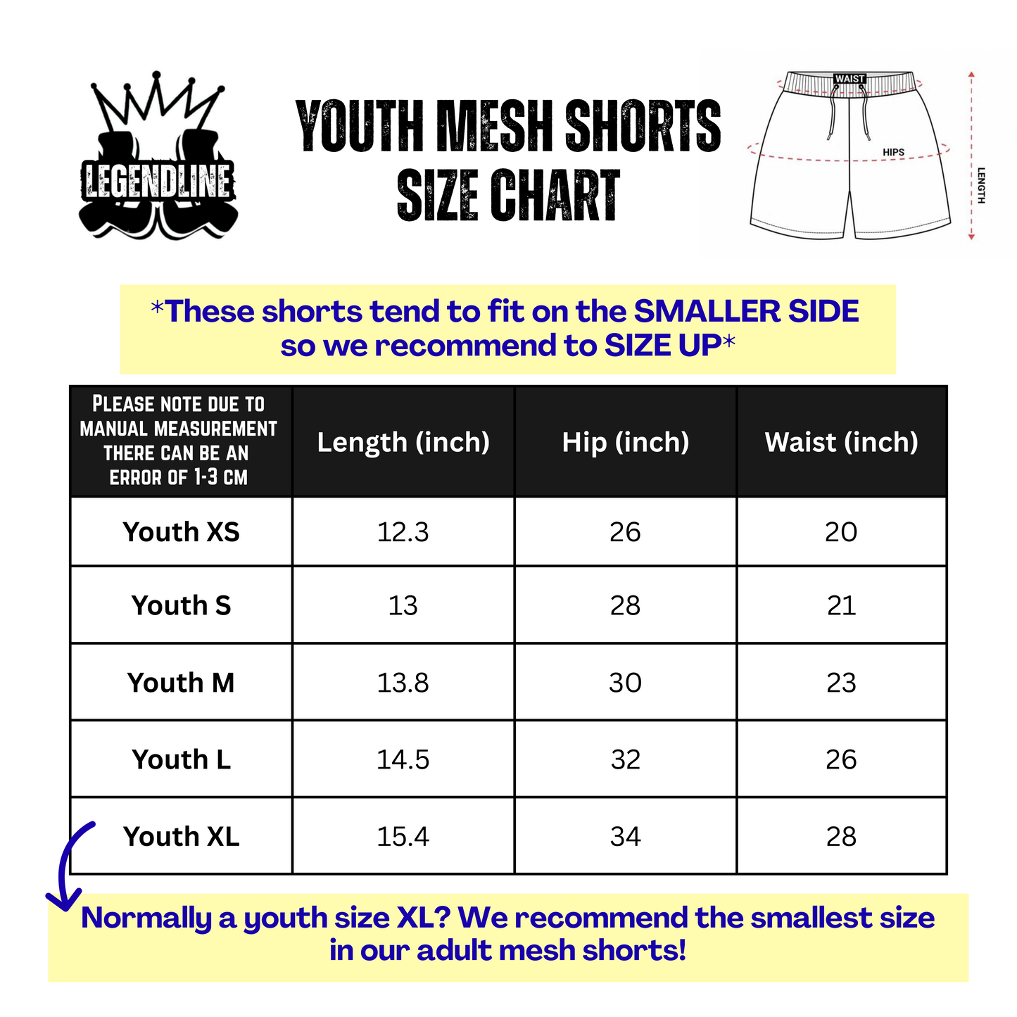 Youth Sturbridge Softball Shorts - Black Edition