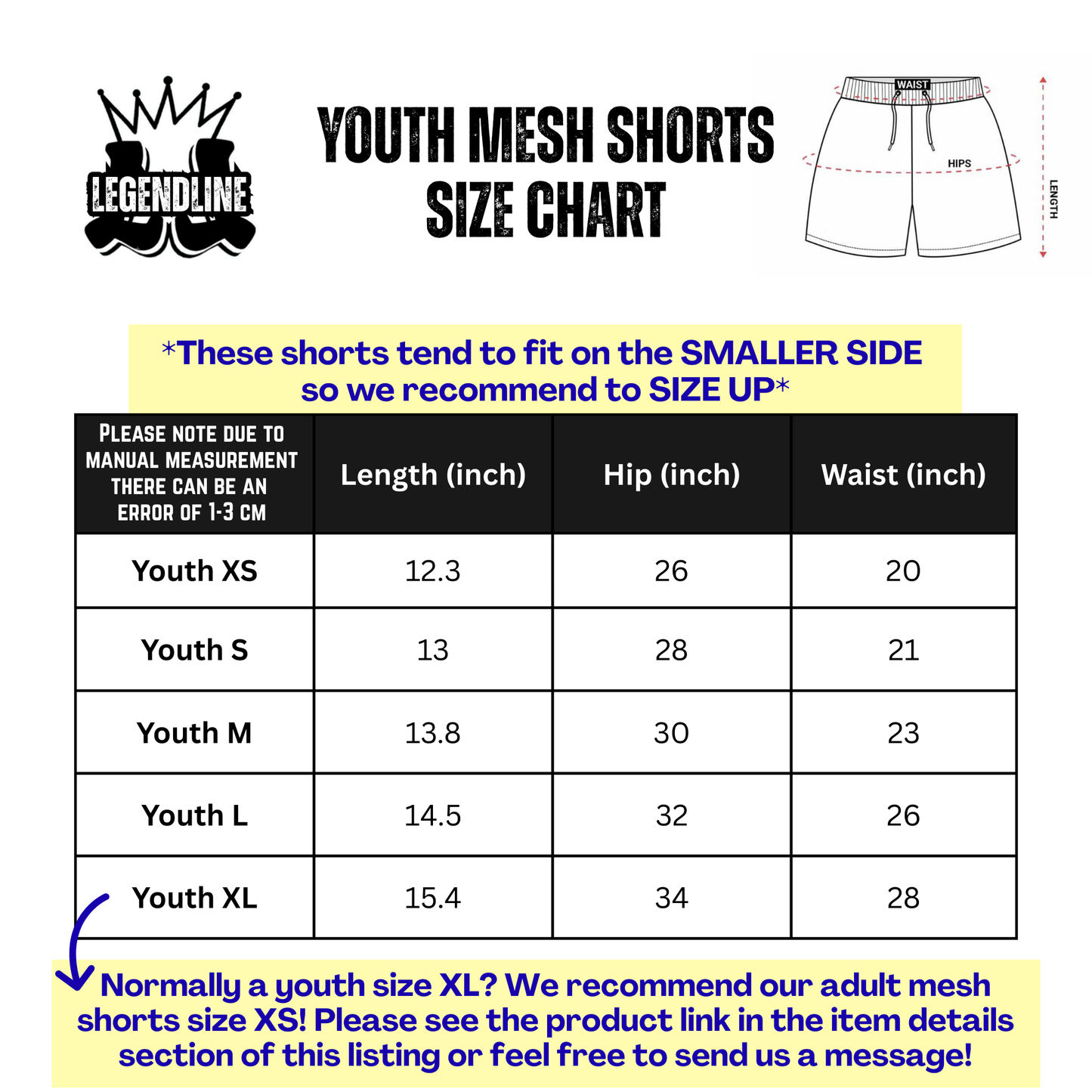 Youth TRYLAX Wavy Checkered Mesh Shorts