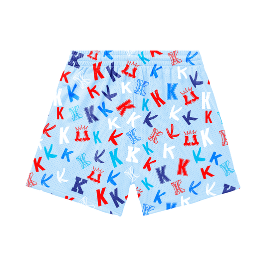 Adult "K's For Days" Baseball Pitcher Mesh Shorts (with inner liner)