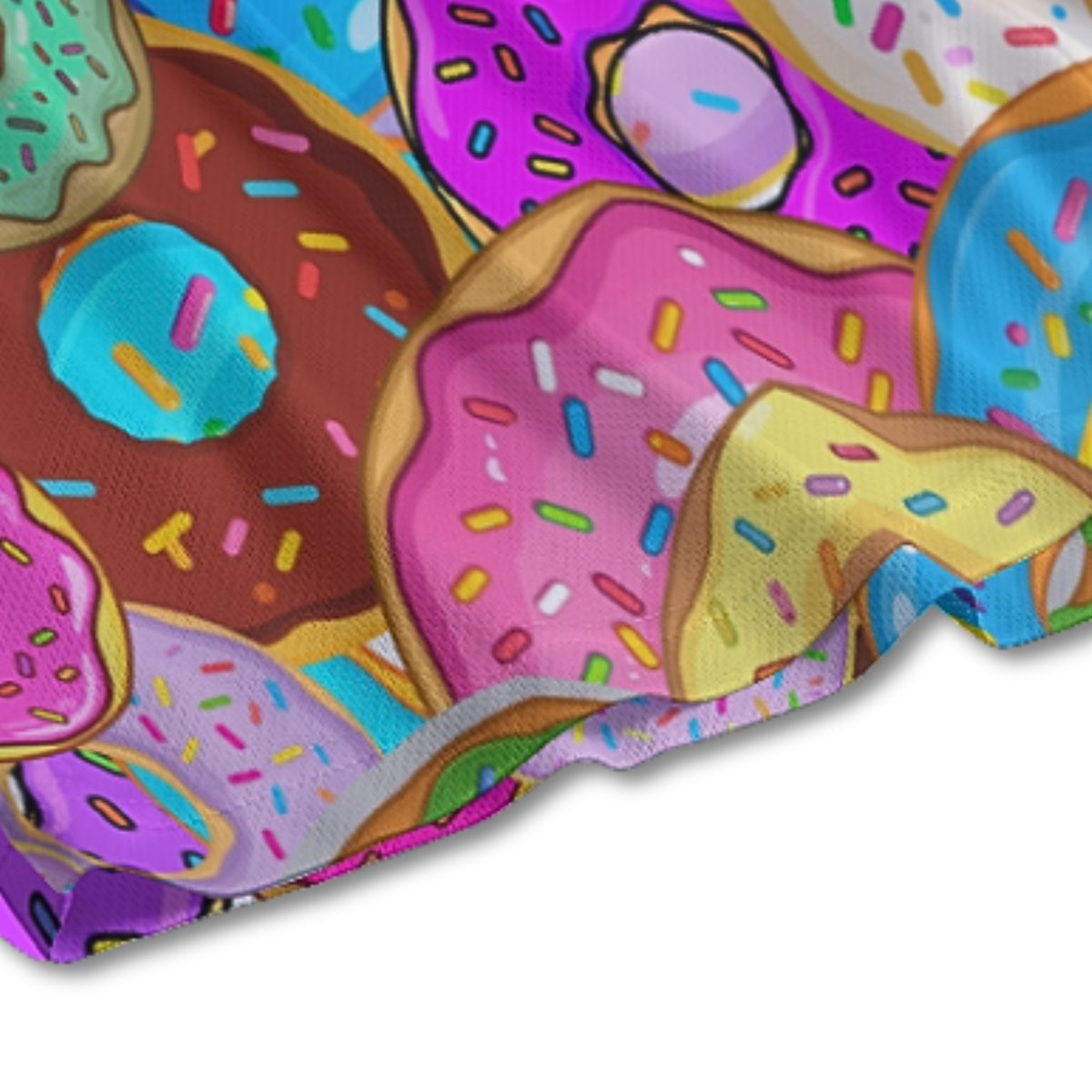 Adult Mesh Shorts Donuts Edition