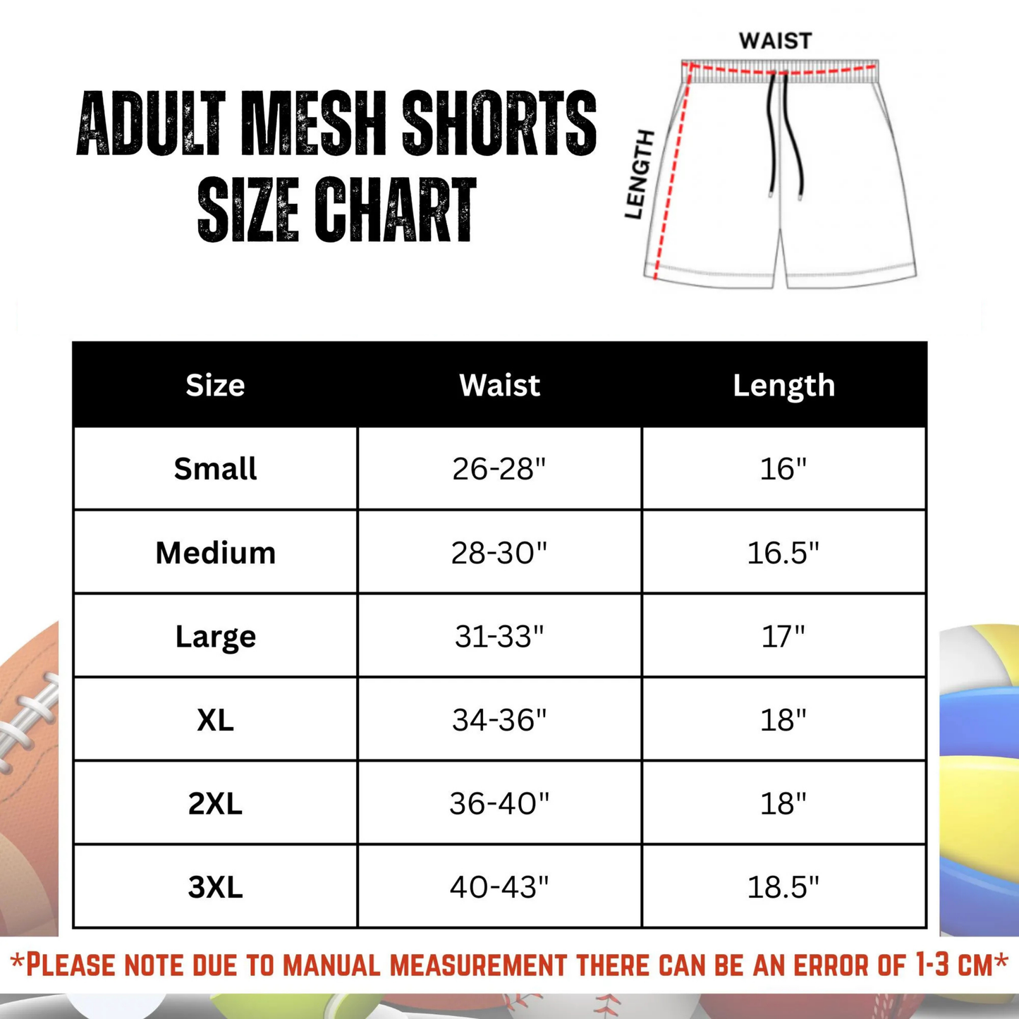 Adult Storm Mesh Shorts - Black Edition (with inner liner)