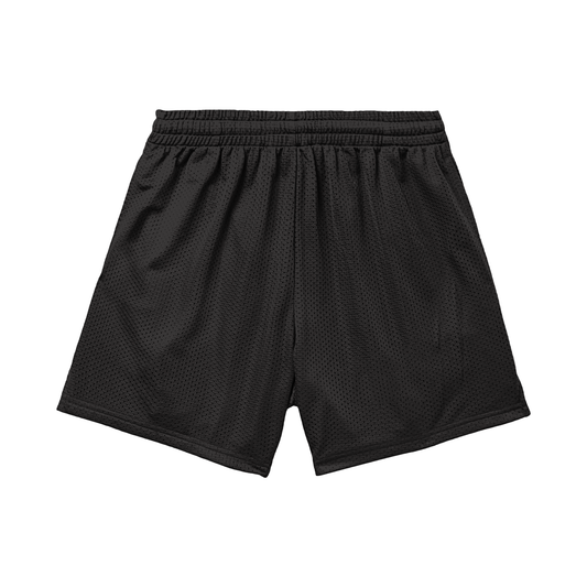 Adult Sturbridge Youth Basketball Mesh Shorts - Black (with inner liner)