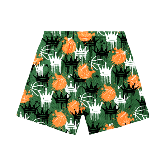 Adult Sturbridge Youth Basketball Mesh Shorts - Design 2 (with inner liner)