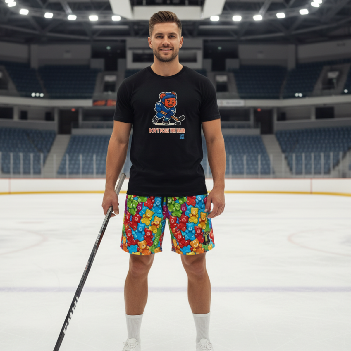 Adult Mesh Shorts - Gummy Bear Edition