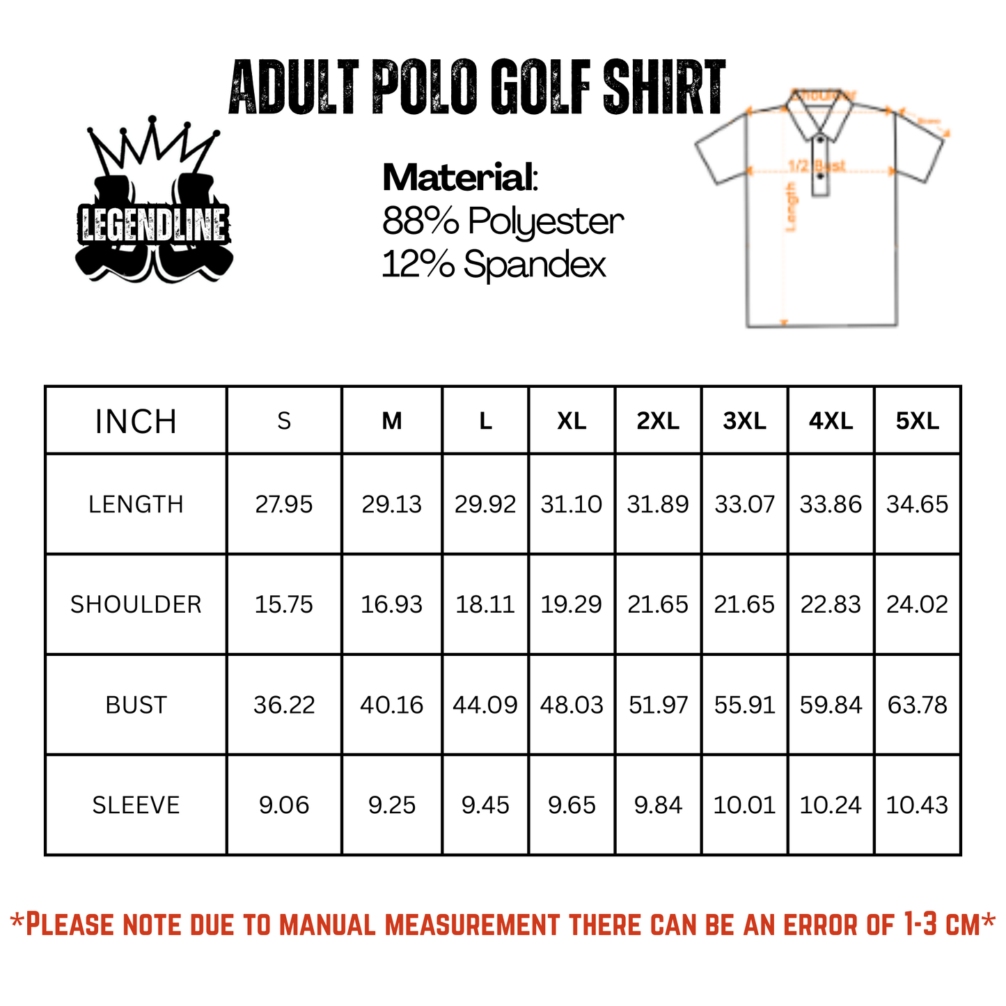 Men's Polo Shirt, Gradient Orange and Pink